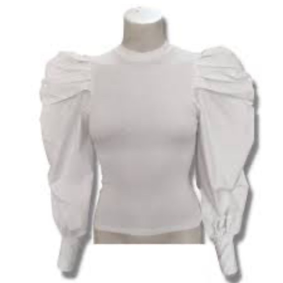 Joe's Puff-Sleeve Top - Picture 1 of 8